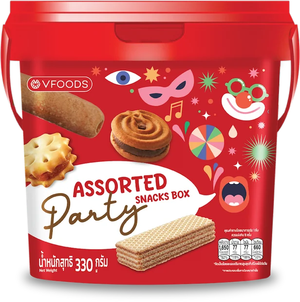 กล่องขนมรวม Assorted Party — สินค้าพร้อมวางขาย